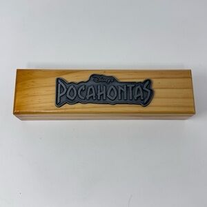 Vintage Disney Pocahontas wooden watch box
